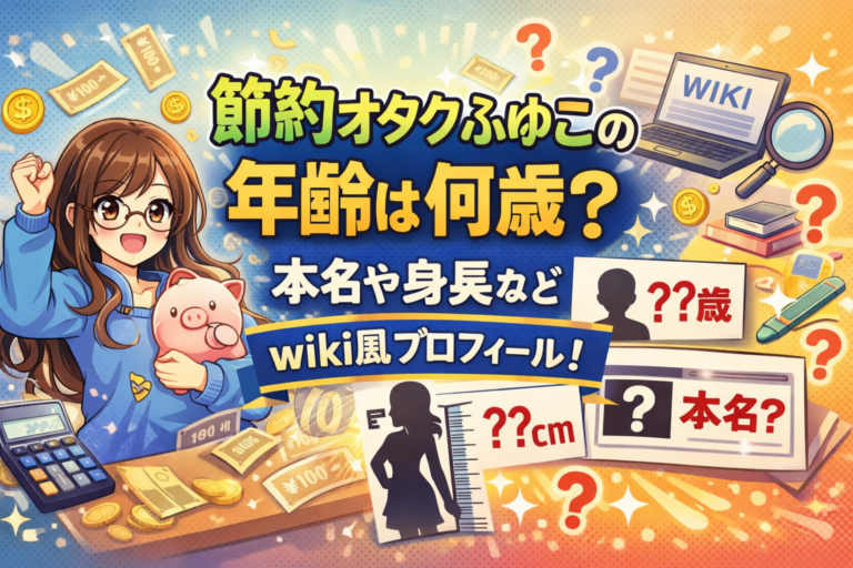 節約オタクふゆこの年齢は何歳？本名や身長などwiki風プロフィール！